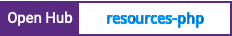 Open Hub project report for resources-php