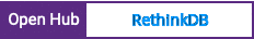 Open Hub project report for RethinkDB