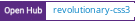 Open Hub project report for revolutionary-css3