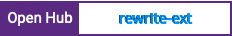 Open Hub project report for rewrite-ext
