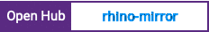Open Hub project report for rhino-mirror