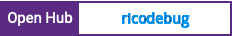 Open Hub project report for ricodebug