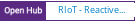 Open Hub project report for RIoT - Reactive programming for IoT