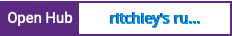 Open Hub project report for ritchiey's rubysync