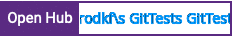 Open Hub project report for rodkf's GitTest