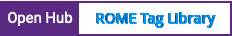 Open Hub project report for ROME Tag Library