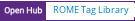Open Hub project report for ROME Tag Library