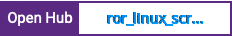 Open Hub project report for ror_linux_scripts