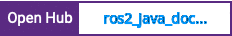 Open Hub project report for ros2_java_docker-alfred