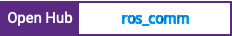 Open Hub project report for ros_comm