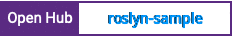 Open Hub project report for roslyn-sample