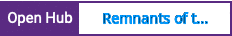 Open Hub project report for Remnants of the Precursors