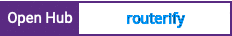 Open Hub project report for routerify