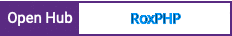 Open Hub project report for RoxPHP