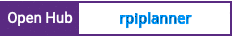 Open Hub project report for rpiplanner