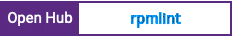 Open Hub project report for rpmlint