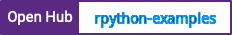 Open Hub project report for rpython-examples