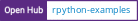 Open Hub project report for rpython-examples