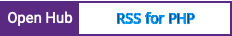 Open Hub project report for RSS for PHP
