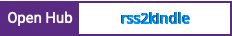Open Hub project report for rss2kindle
