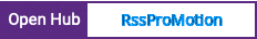 Open Hub project report for RssProMotion