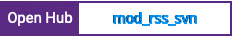 Open Hub project report for mod_rss_svn
