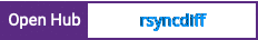 Open Hub project report for rsyncdiff