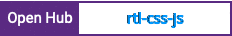 Open Hub project report for rtl-css-js