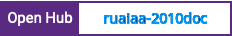 Open Hub project report for ruaiaa-2010doc