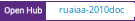 Open Hub project report for ruaiaa-2010doc