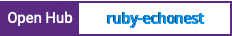 Open Hub project report for ruby-echonest