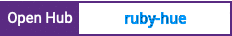 Open Hub project report for ruby-hue