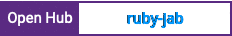 Open Hub project report for ruby-jab