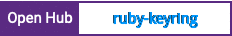 Open Hub project report for ruby-keyring