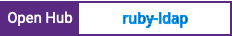 Open Hub project report for ruby-ldap