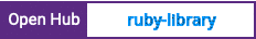 Open Hub project report for ruby-library