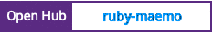 Open Hub project report for ruby-maemo