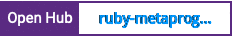 Open Hub project report for ruby-metaprogramming