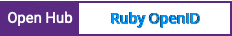 Open Hub project report for Ruby OpenID