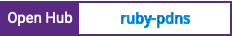 Open Hub project report for ruby-pdns