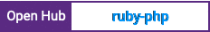 Open Hub project report for ruby-php