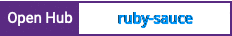 Open Hub project report for ruby-sauce