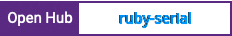 Open Hub project report for ruby-serial
