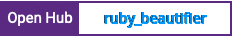 Open Hub project report for ruby_beautifier