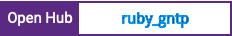 Open Hub project report for ruby_gntp