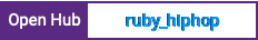 Open Hub project report for ruby_hiphop