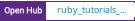 Open Hub project report for ruby_tutorials_core