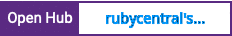 Open Hub project report for rubycentral's rubyforge
