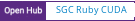 Open Hub project report for SGC Ruby CUDA