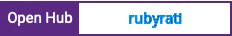 Open Hub project report for rubyrati